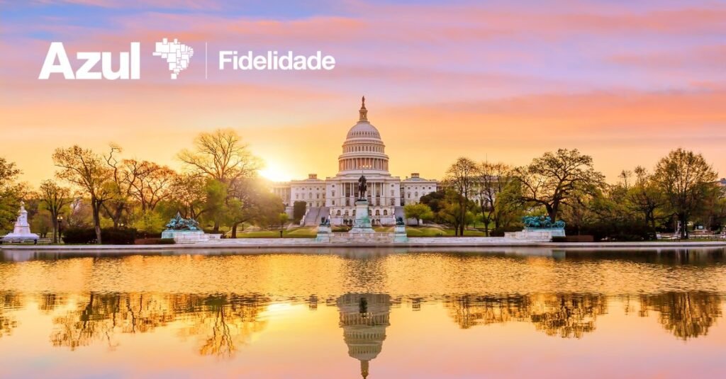 Azul libera passagens para Washington por 79 mil pontos o trecho bllitzbuy 1765210912