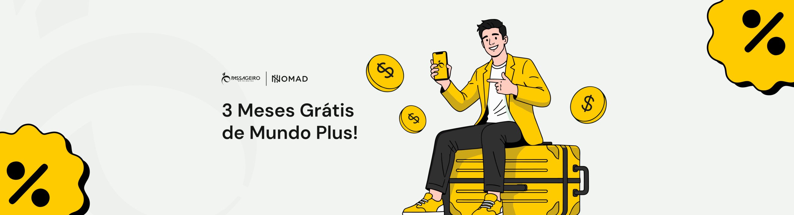 Nomad oferece 3 meses grátis de alertas de viagem e até US$ 50 de cashback para novos clientes 1 Nomad oferece 3 meses grátis de alertas de viagem e até US$ 50 de cashback para novos clientes - Imagem do artigo original