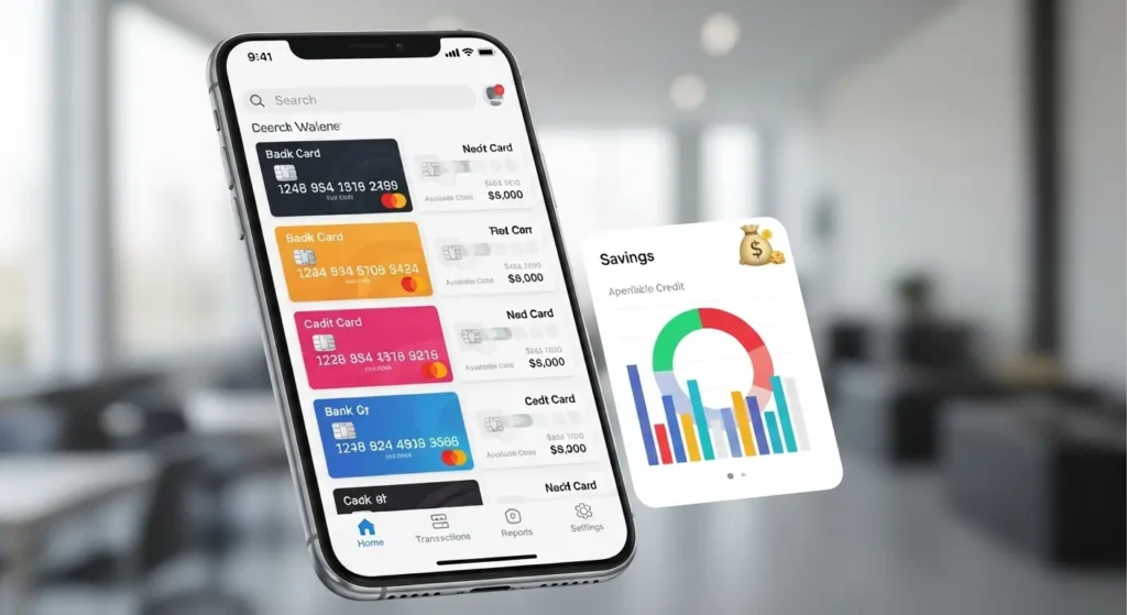 Aposentei Minha Carteira: Como Organizar os Cartões para Máximo de Pontos 3 App gerenciamento múltiplos cartões