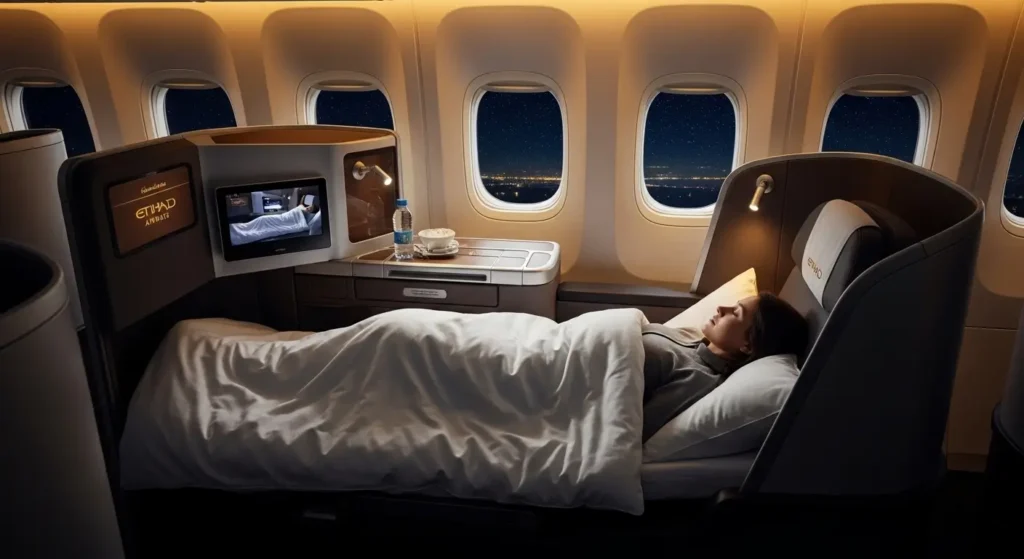 The Residence e Classe Executiva: Vale a Pena Usar Milhas na Etihad? 1 The Residence e Classe Executiva: Classe Executiva e Etihad Cama