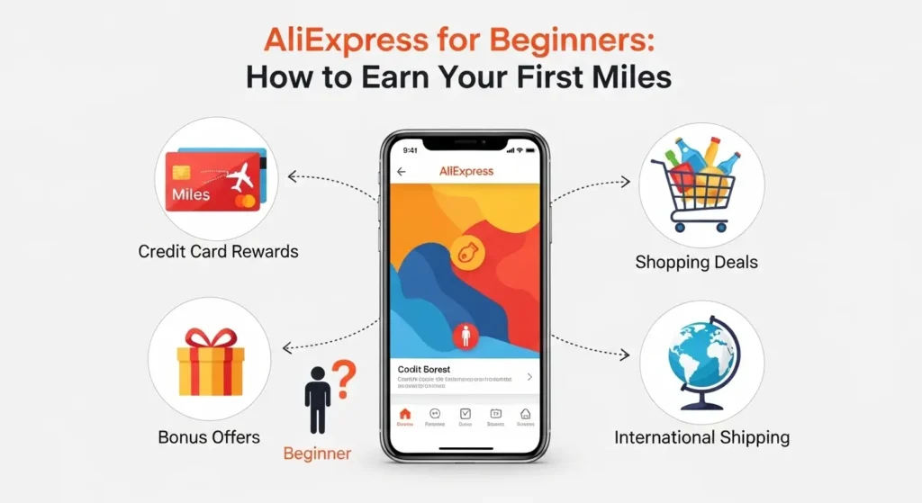 AliExpress para Iniciantes: Como Acumular Suas Primeiras Milhas 1 Como Acumular Suas Primeiras Milhas