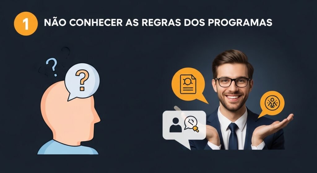 5 Erros Fatais ao Acumular Milhas: que Podem Custar Seu Dinheiro 2 5 Erros Fatais ao Acumular Milhas: Infográfico 5 erros Milhas