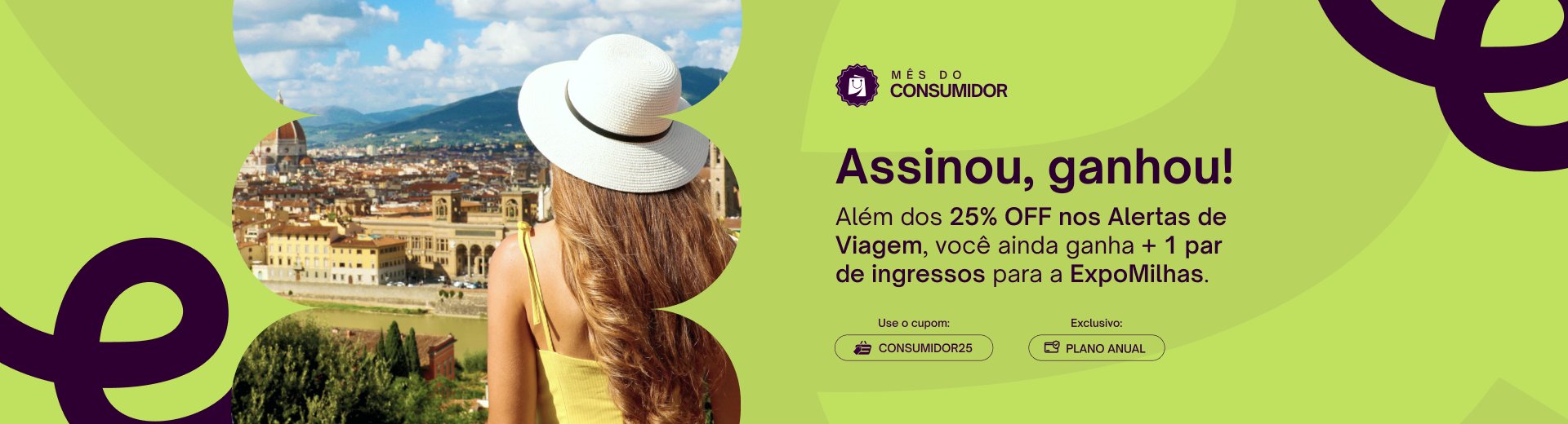 Assinatura de Alertas do PP oferece 25% OFF e 2 ingressos para a ExpoMilhas - Imagem do artigo original