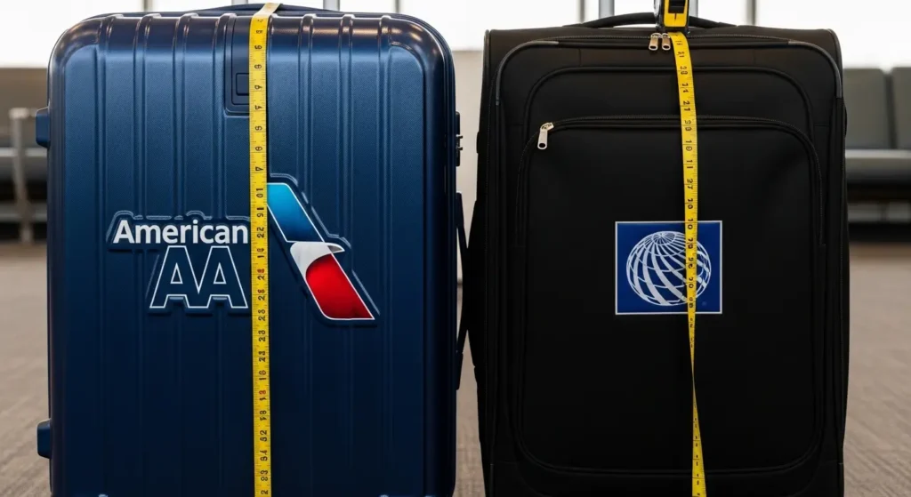 Voos Internacionais: limites bagagem internacional American Airlines United