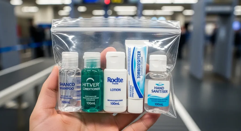 O que Não Pode Levar na Bagagem de Mão? Lista 2 Líquidos bagagem mão regra 100ml