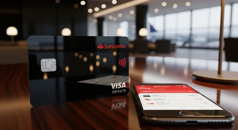 Santander Unlimited Visa Infinite: O Guia de Benefícios 2026 Análise completa se o cartão Santander Unlimited Visa Infinite vale a pena em 2026.