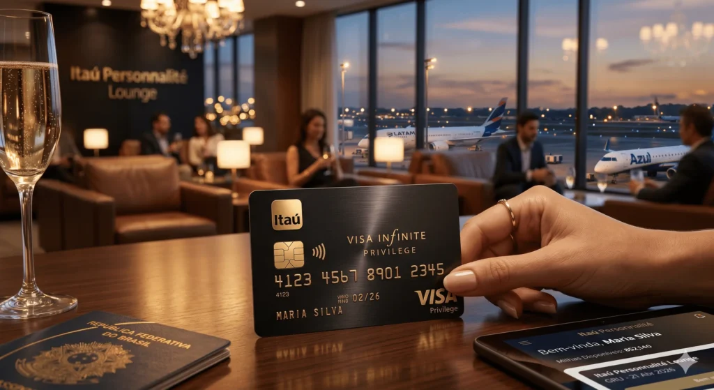 Itaú Visa Infinite: Privilege Guia do Líder em Pontos 2026 1 Análise do cartão Itaú Visa Infinite Privilege líder em pontuação em 2026.