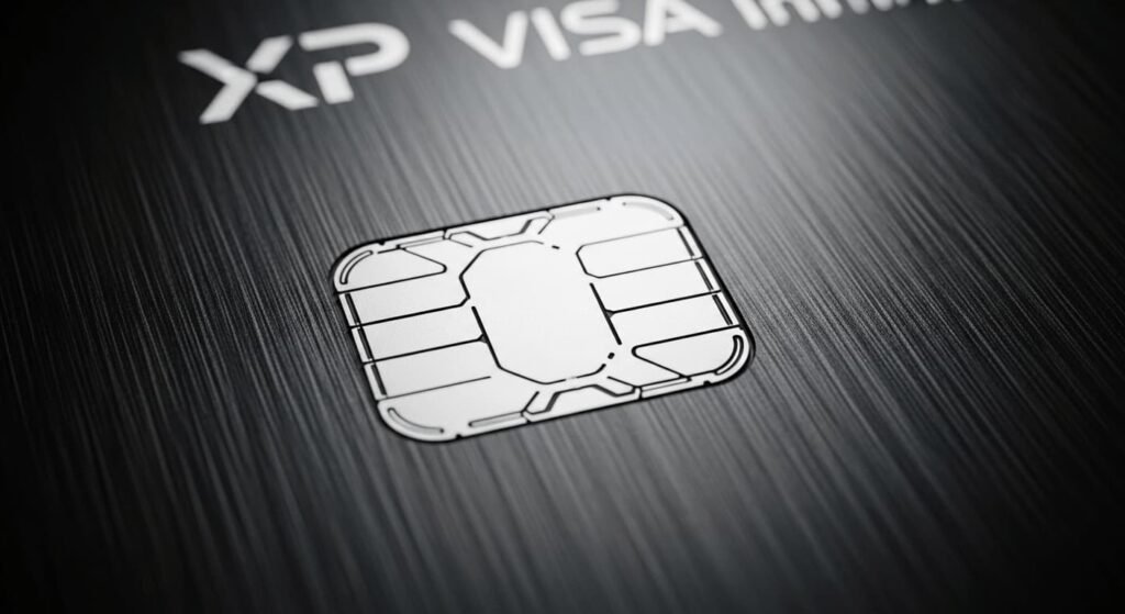 Cartão XP Visa Infinite: Guia de Isenção 2026 4 Design premium e tecnologia do Cartão XP Visa Infinite.