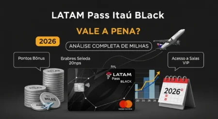 LATAM Pass Itaú Black vale a pena 2026? Análise real LATAM Pass Itaú Black vale a pena 2026: Análise real
