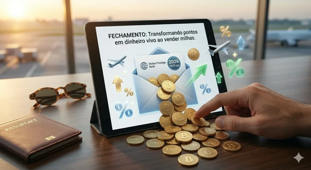 Vender milhas O guia definitivo para transformar pontos em dinheiro em 2026 4 Vender Milhas Transformando pontos em dinheiro vivo ao vender milhas.