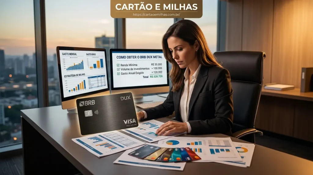 O Erro de Principiante Que Bloqueia Seu Upgrade: Como Conseguir o BRB Dux de Metal 1 Executivo analisando carteira de investimentos com foco em como conseguir o BRB Dux de metal