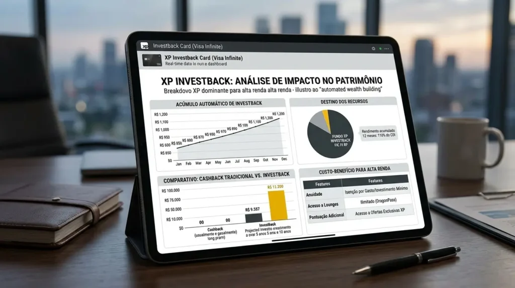 O Segredo do Cartão XP Investback: Por que o XP Infinite Ainda é o Rei do Setor de Alta Renda?