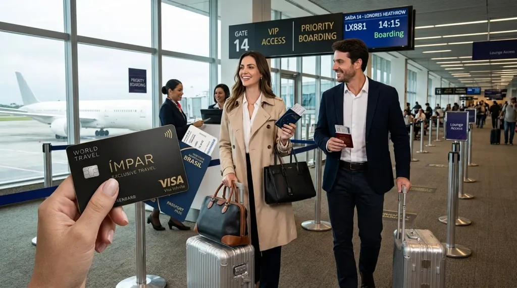 Benefícios do Unicred Ímpar Visa Infinite para viagens nacionais e internacionais
