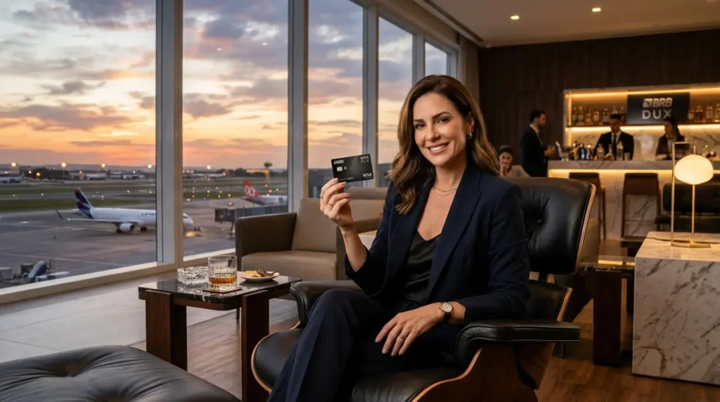Como Conseguir o BRB DUX. viajante utilizando sala VIP através 