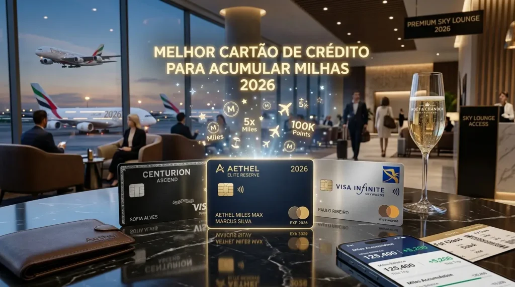 Melhor Cartão de Crédito para Acumular Milhas: em 2026 Ranking Atualizado 1 Melhor cartão de crédito para acumular milhas em 2026 comparando benefícios e pontuação