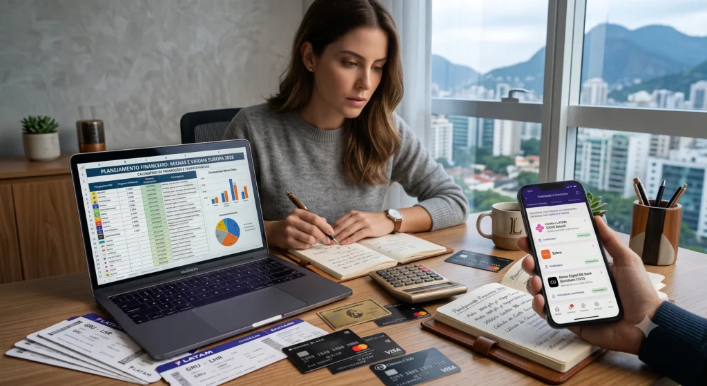 Promoções de Milhas, Cashback e Cartões: Como Aproveitar as Melhores Ofertas em 2026 4 Planejamento para aproveitar Promoções de Milhas.