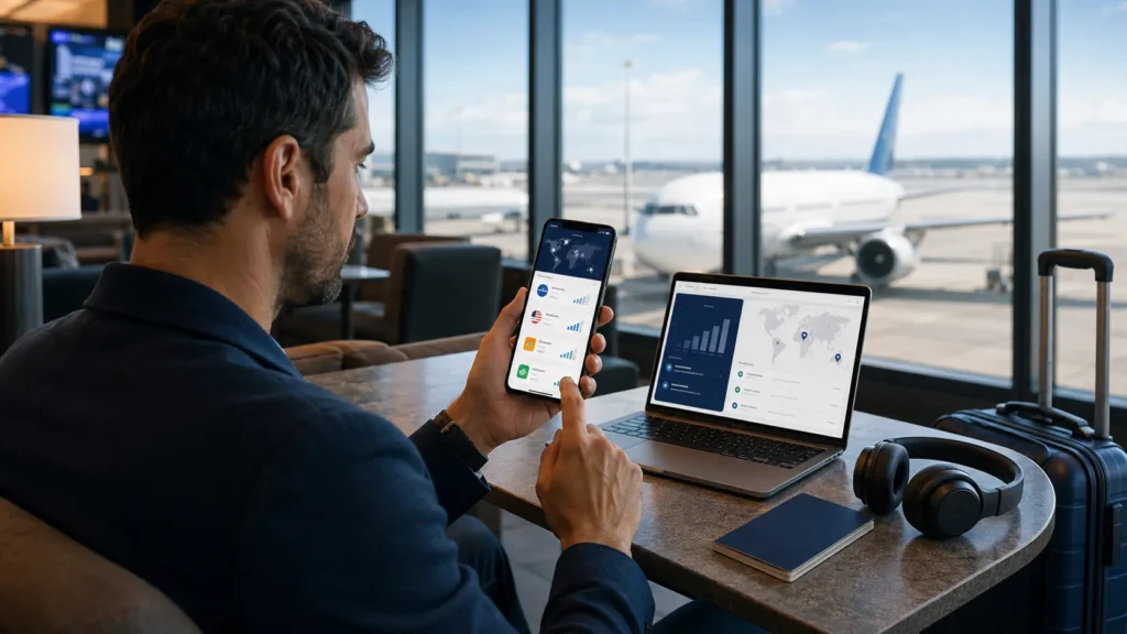 eSIM internacional como alternativa ao roaming em viagens ao exterior
