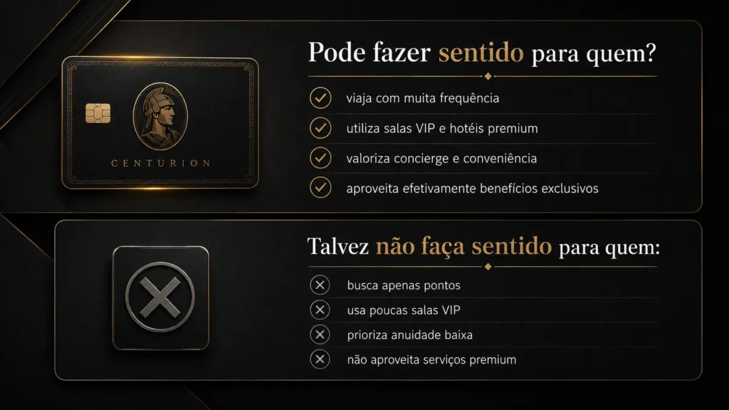 American Express Centurion vale a pena para quem